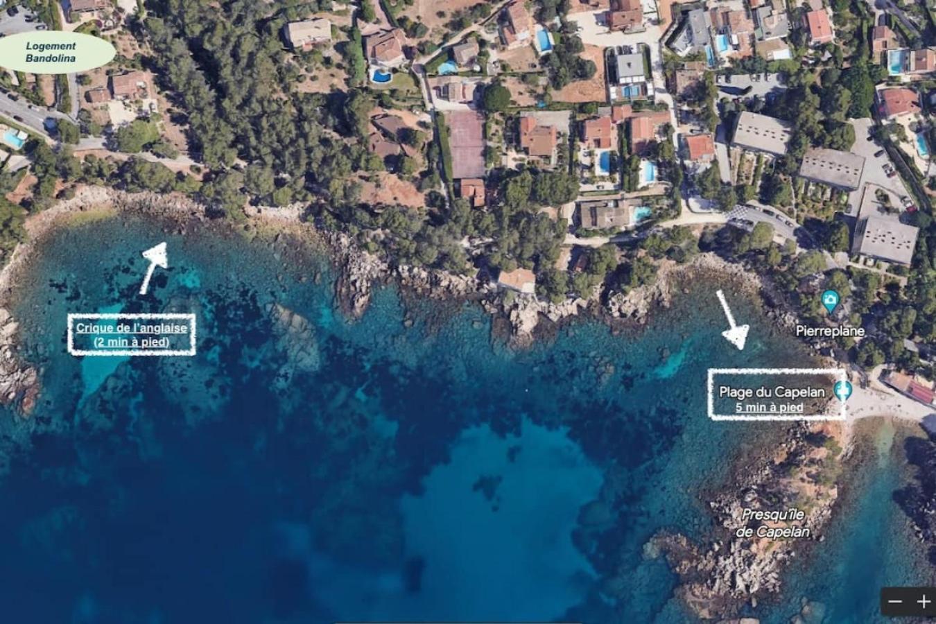 Logement Vue Mer Splendide - Situe A 50 Metres Du Bord De Mer Et 2 Minutes Des Plages - Bandolina Экстерьер фото