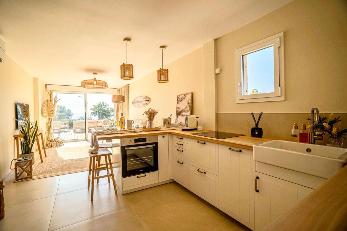 Logement Vue Mer Splendide - Situe A 50 Metres Du Bord De Mer Et 2 Minutes Des Plages - Bandolina Экстерьер фото